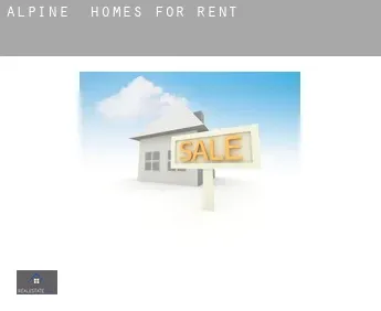 Alpine  homes for rent