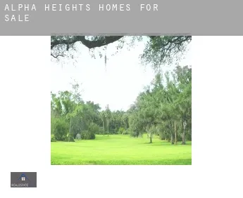Alpha Heights  homes for sale
