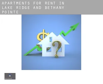 Apartments for rent in  Lake Ridge and Bethany Pointe