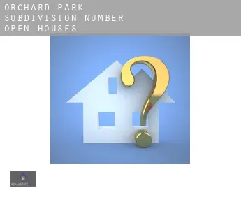 Orchard Park Subdivision Number 3-7  open houses