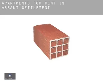 Apartments for rent in  Arrant Settlement