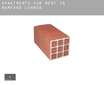 Apartments for rent in  Rumford Corner