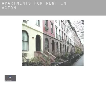 Apartments for rent in  Acton