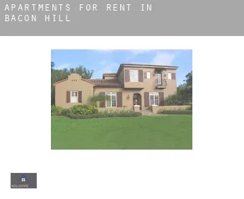 Apartments for rent in  Bacon Hill