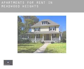 Apartments for rent in  Meadwood Heights