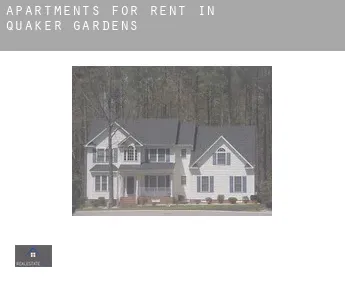 Apartments for rent in  Quaker Gardens