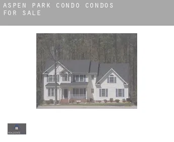 Aspen Park Condo  condos for sale