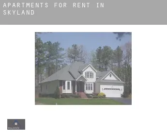 Apartments for rent in  Skyland