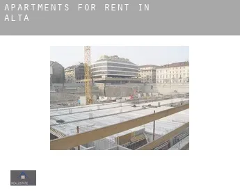 Apartments for rent in  Alta