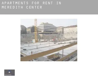 Apartments for rent in  Meredith Center