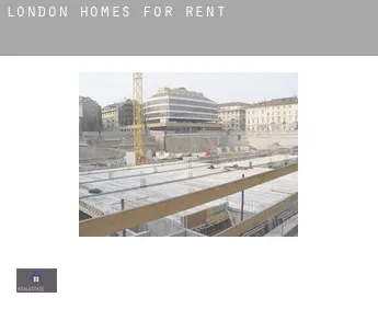 London  homes for rent