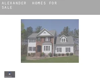 Alexander  homes for sale