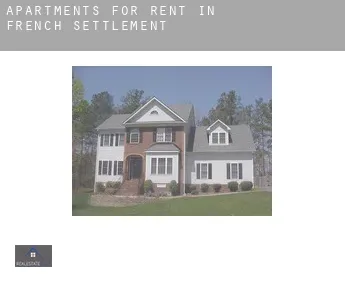 Apartments for rent in  French Settlement
