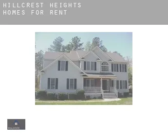 Hillcrest Heights  homes for rent
